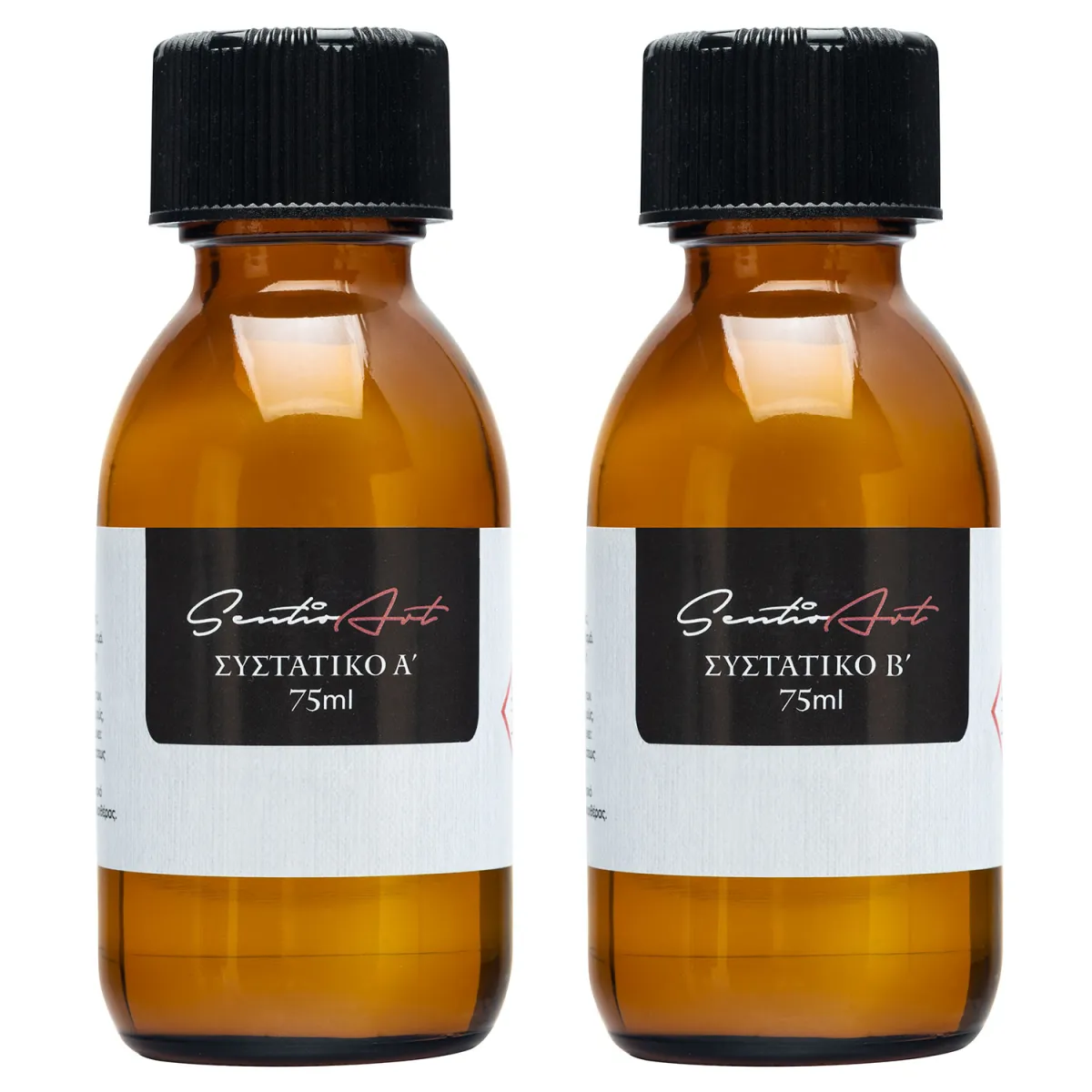 SentioArt Υγρό Γυαλί και Καταλύτης 75+75ml