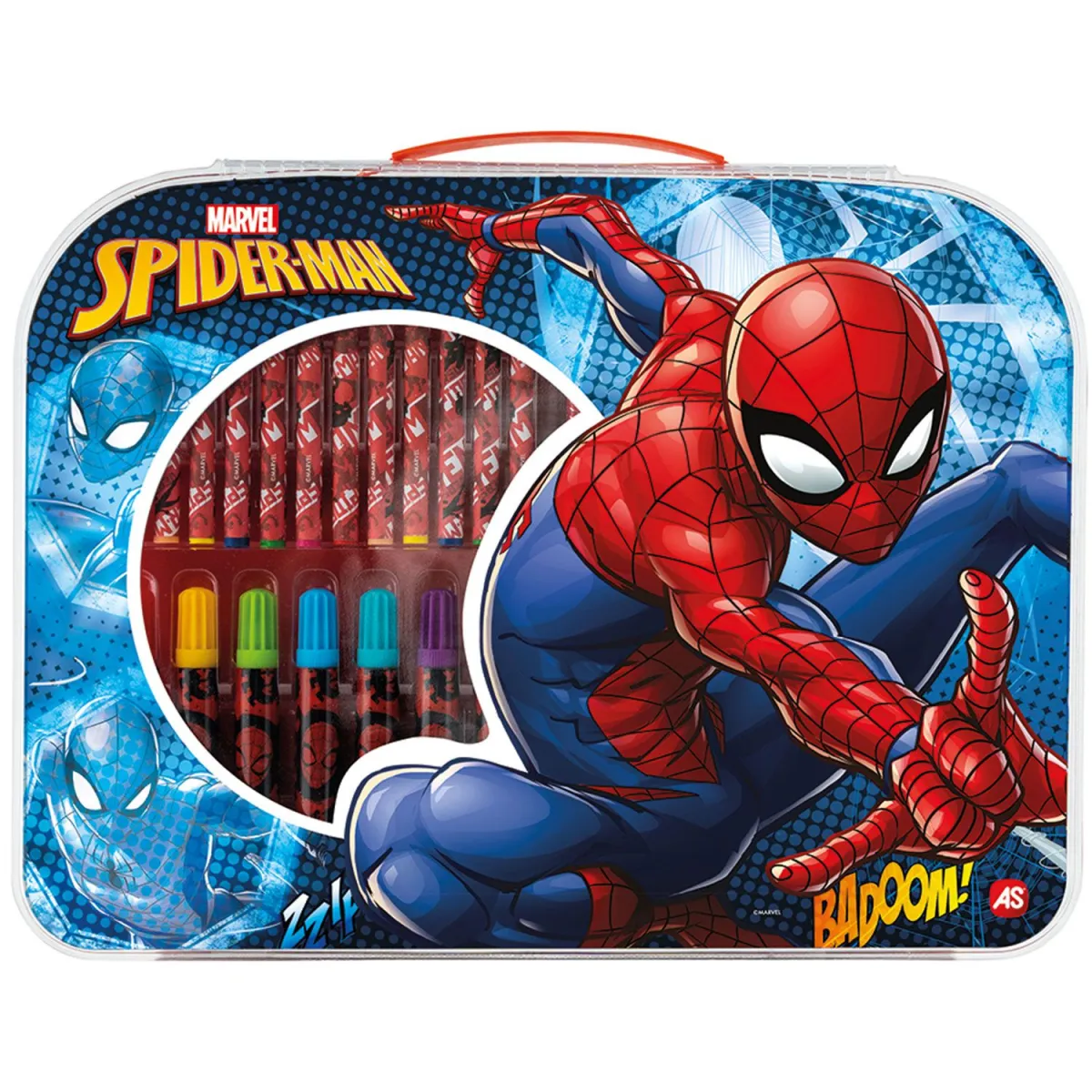 Set Ζωγραφικής Art Case Spiderman
