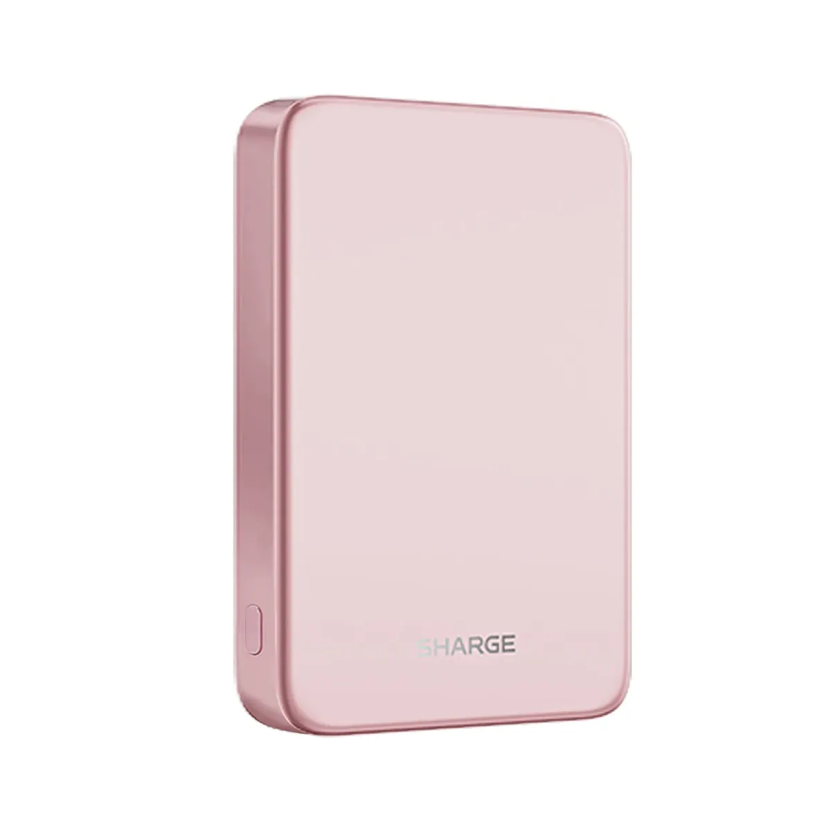SHARGE Powerbank με ασύρματη φόρτιση 10000 mAh 1 Θέσης 30W Ροζ