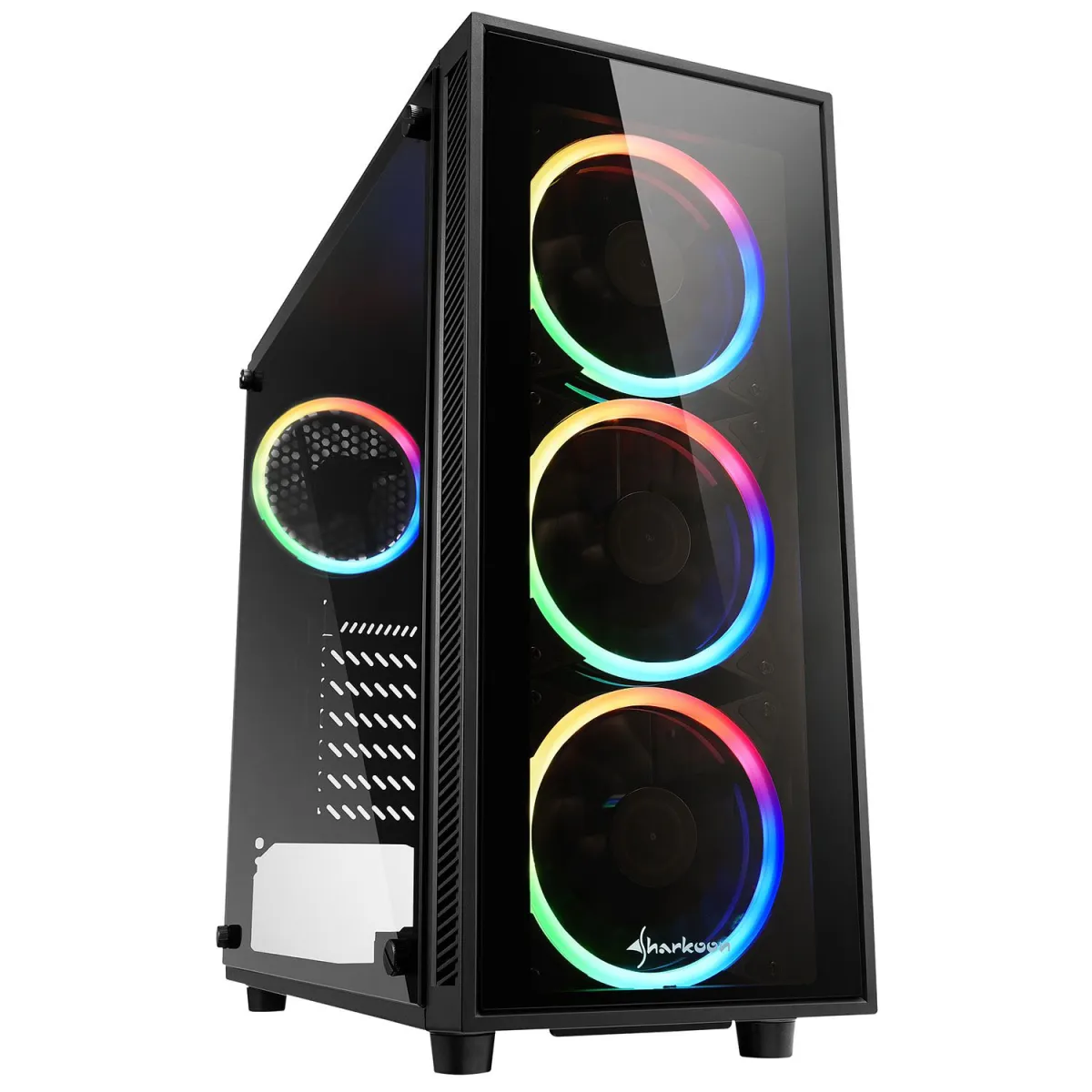 Sharkoon Midi-ATX Tower TG4 RGB Midi Tower