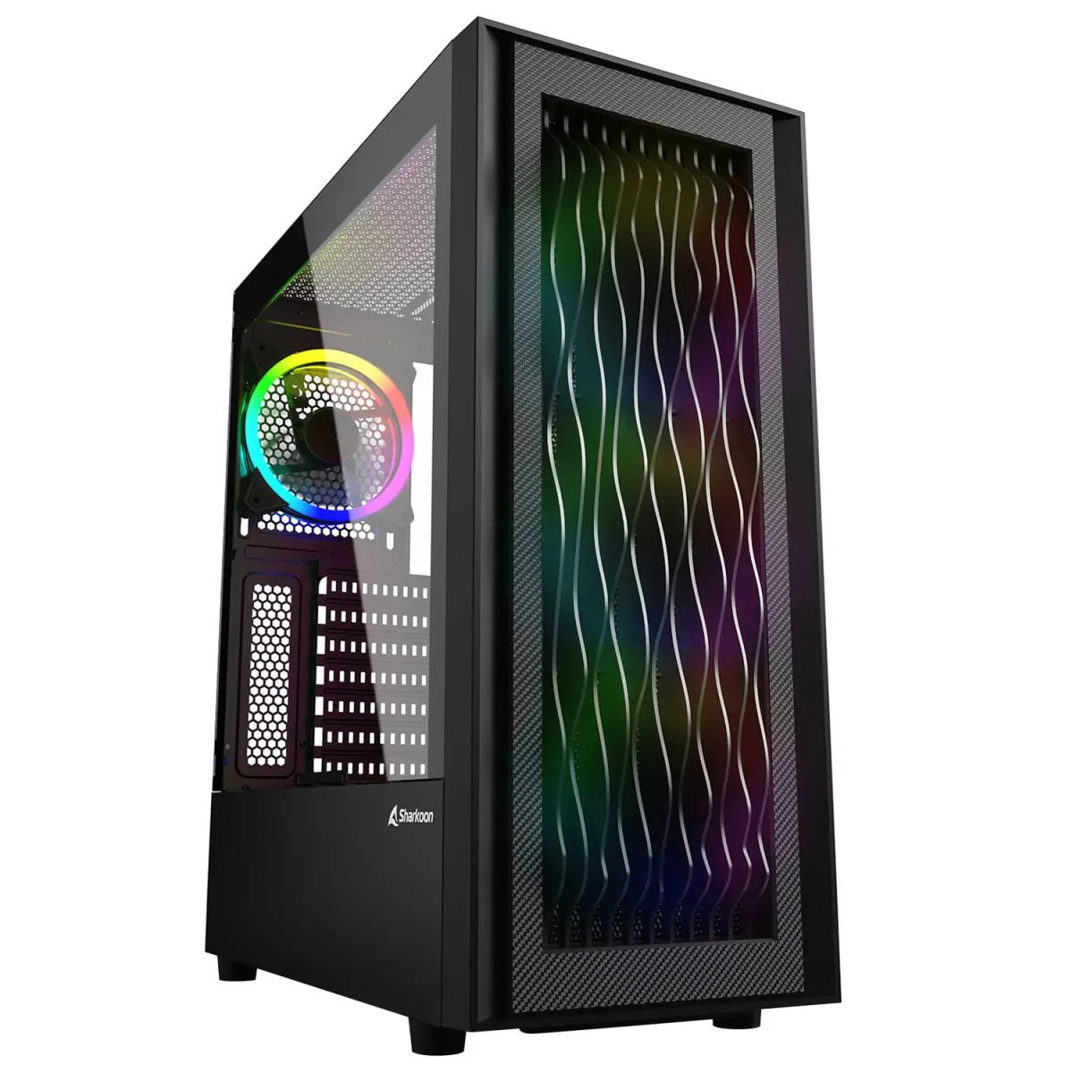 Sharkoon Midi-ATX Tower Wave RGB Midi Tower