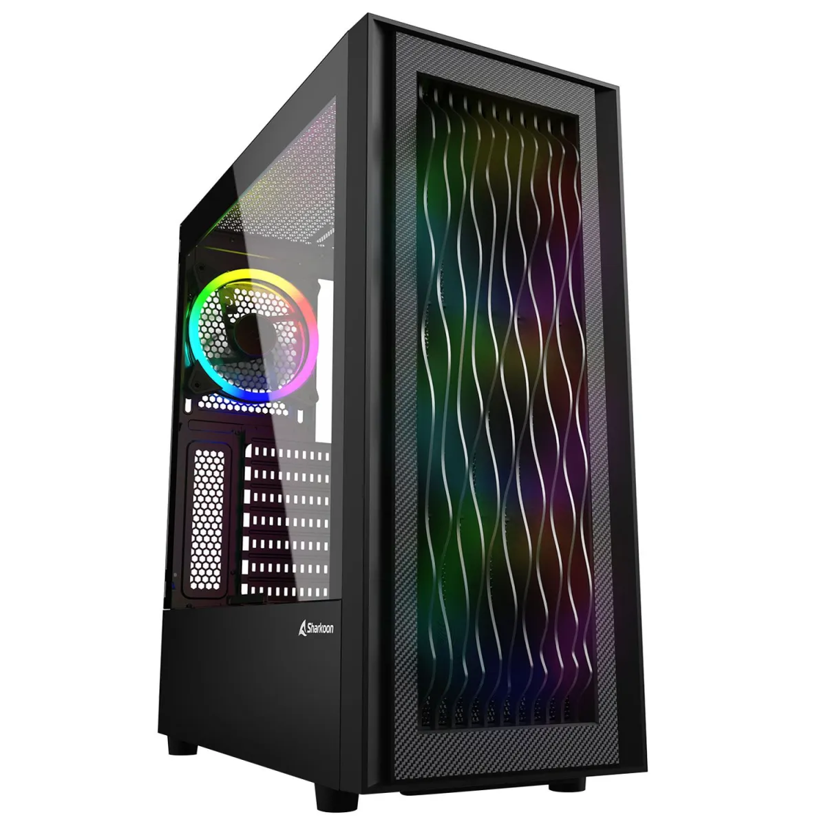 Sharkoon Midi-ATX Tower Wave RGB Midi Tower