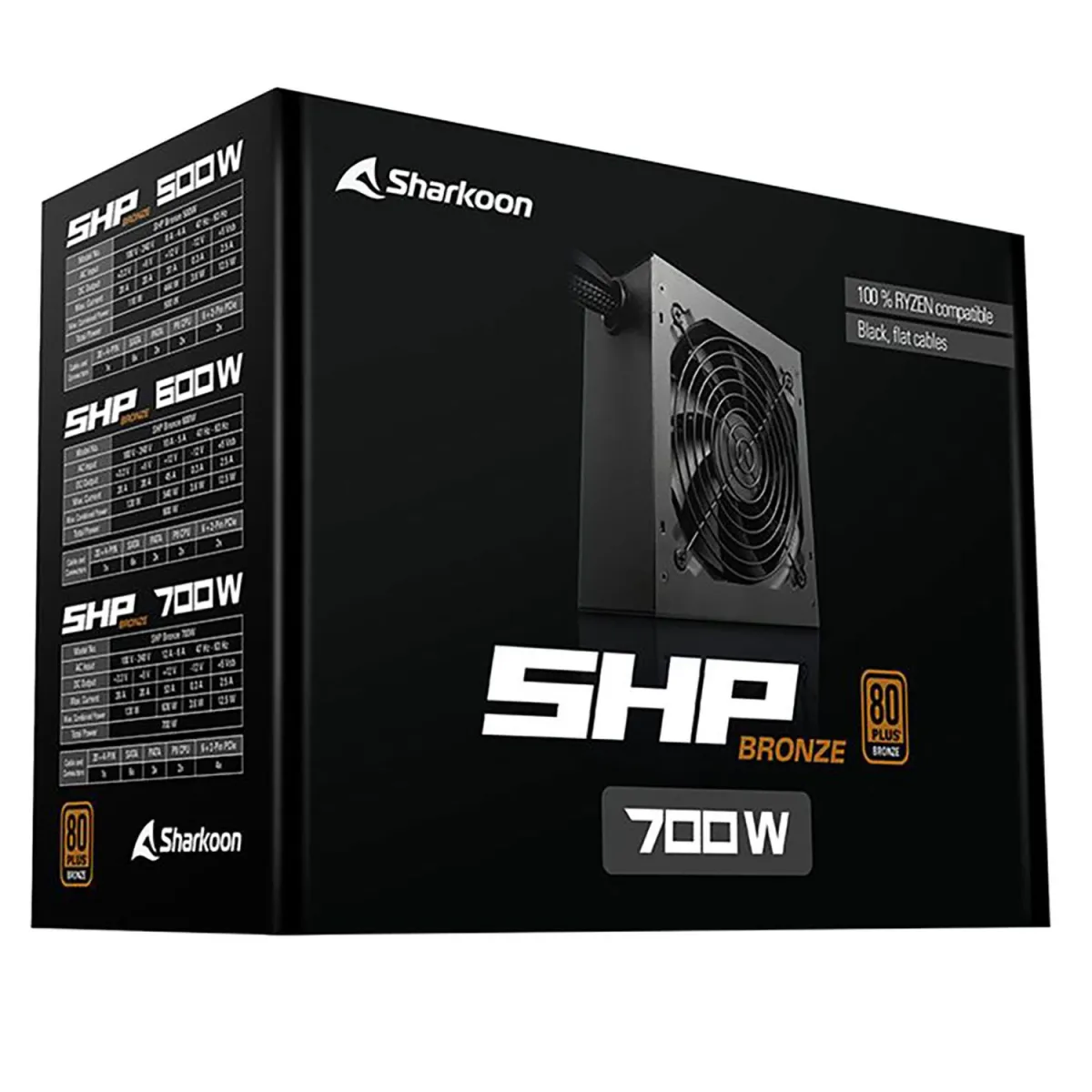 Sharkoon PSU SHP 700W Bronze