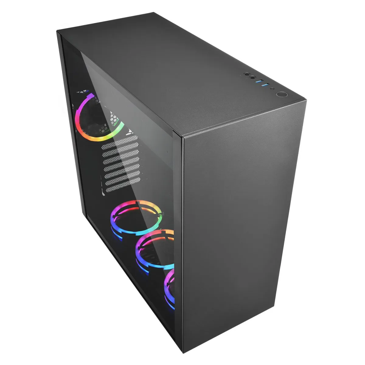 Sharkoon Pure Steel RGB Black Midi Tower