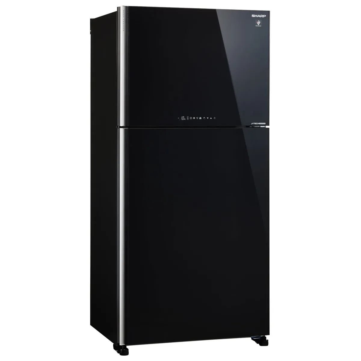 Sharp SJ-YG740G-BK Δίπορτο Ψυγείο Μαύρο