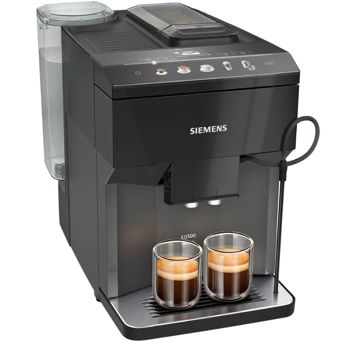Siemens Καφετιέρα Espresso Αυτόματη EQ500 Piano Black TP511R09