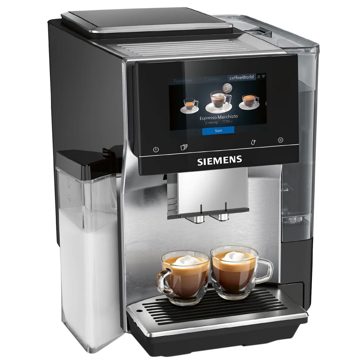 Siemens Καφετιέρα Espresso Αυτόματη EQ700 Stainless Steel TQ717R03