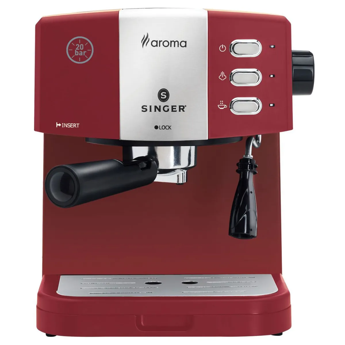 Singer Καφετιέρα Espresso Χειροκίνητη Aroma ES-851R