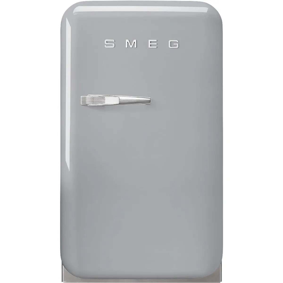 Smeg FAB5RSV5 Μονόπορτο Ψυγείο Ασημί