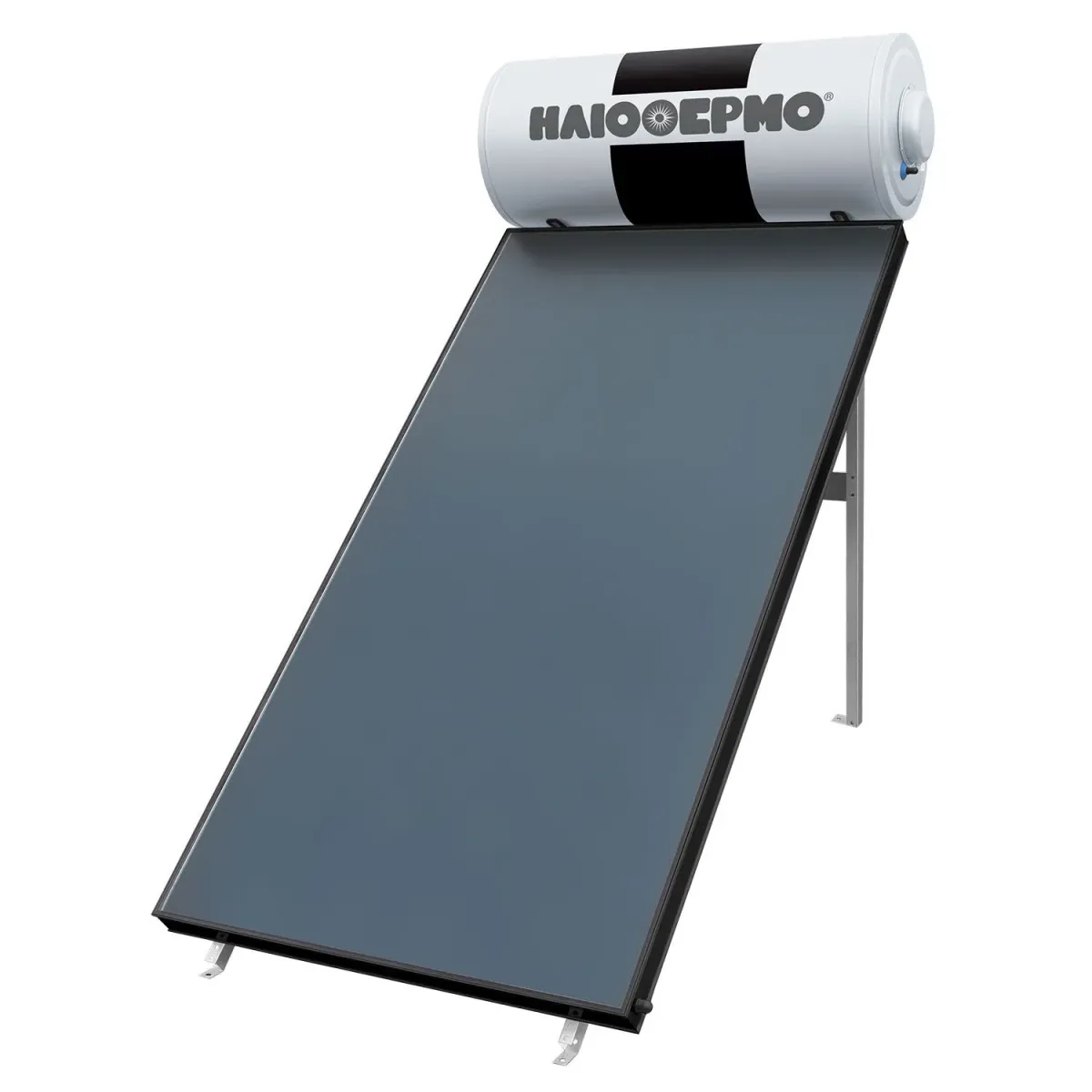 Sole Ηλιακός Θερμοσίφωνας ΗΛΙΟΘΕΡΜΟ Eco 200L/2.6τμ Διπλής Ενέργειας Ταράτσας