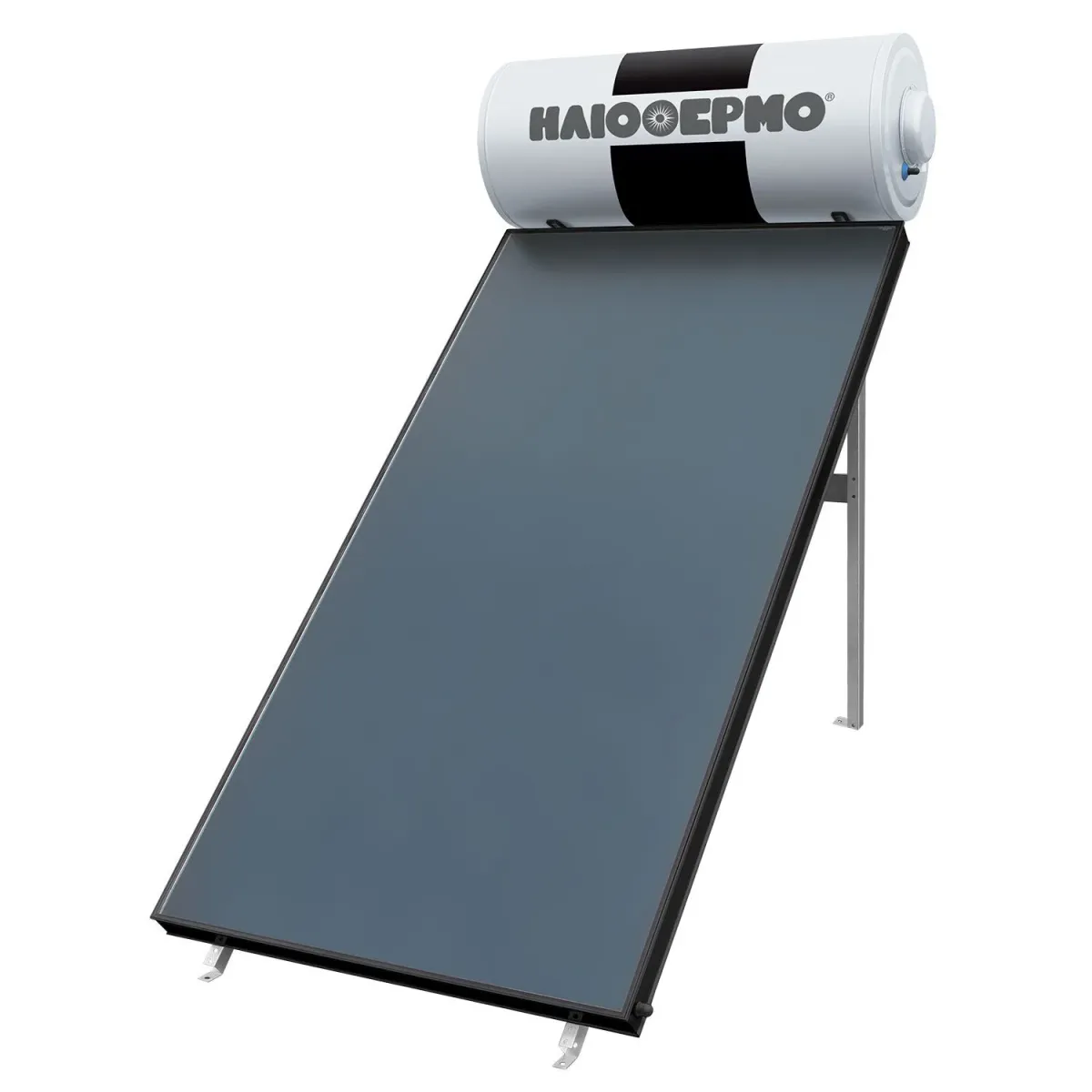 Sole Ηλιακός Θερμοσίφωνας ΗΛΙΟΘΕΡΜΟ Eco 200L/2.6τμ Διπλής Ενέργειας Κεραμοσκεπής