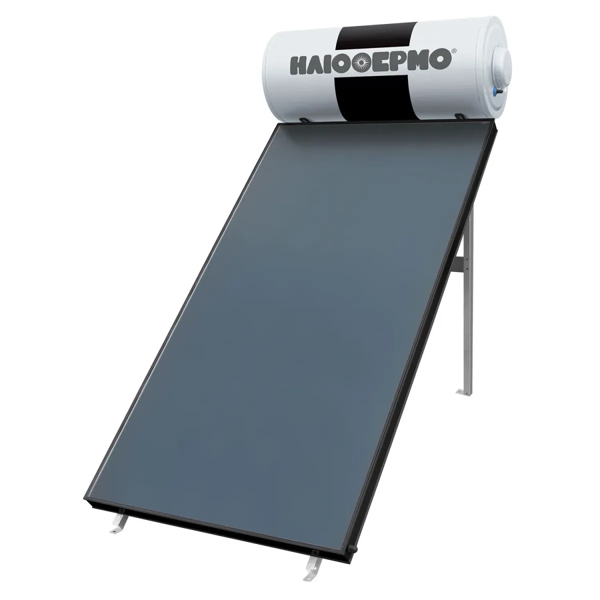 Sole Ηλιακός Θερμοσίφωνας ΗΛΙΟΘΕΡΜΟ Eco 200L/2.6τμ Τριπλής Ενέργειας Κεραμοσκεπής