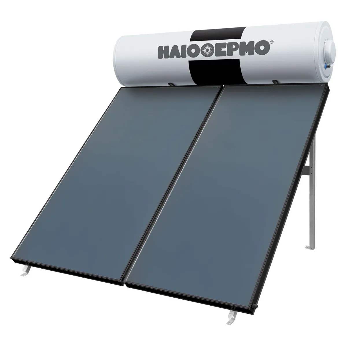 Sole Ηλιακός Θερμοσίφωνας ΗΛΙΟΘΕΡΜΟ Eco 200L/4τμ Τριπλής Ενέργειας Κεραμοσκεπής