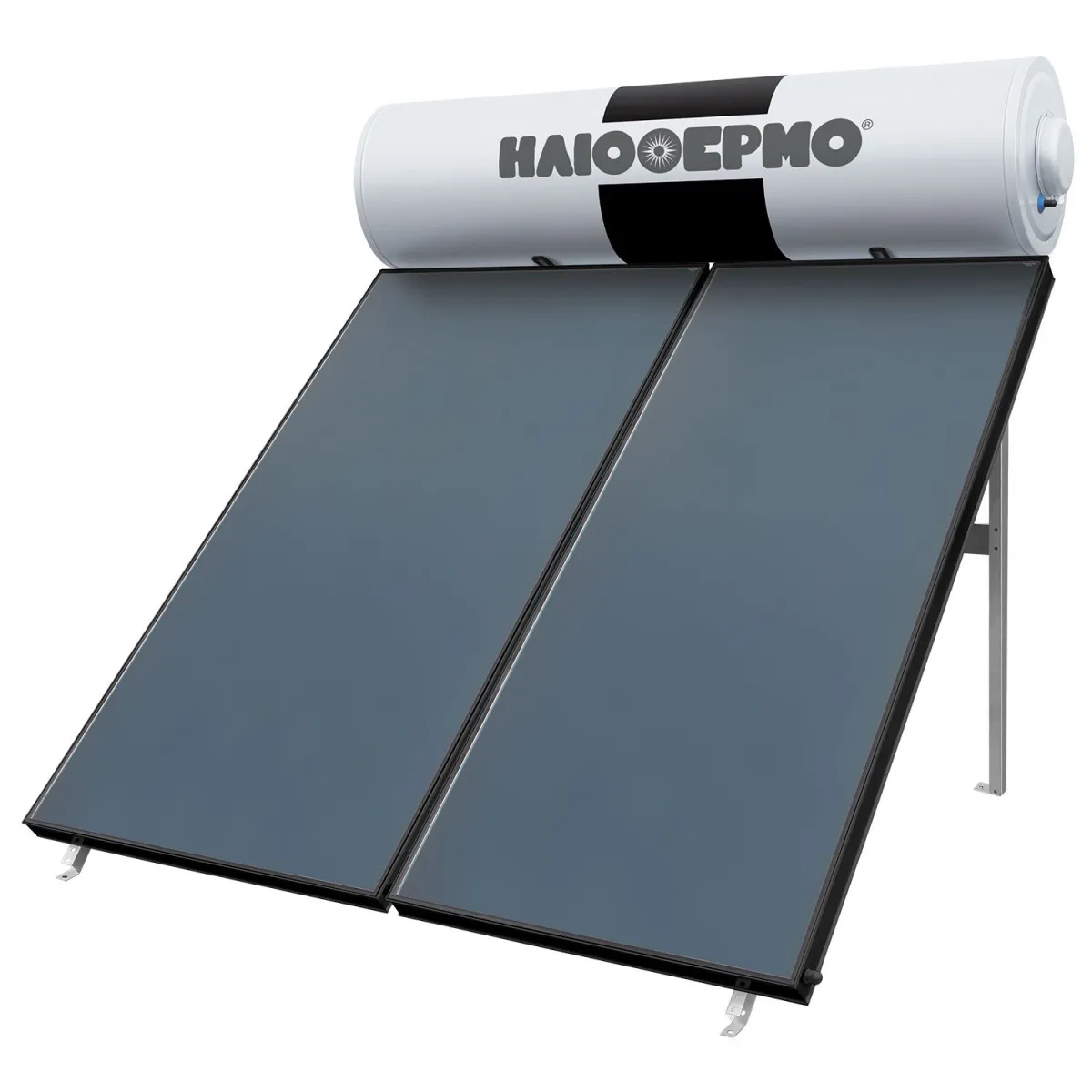 Sole Ηλιακός Θερμοσίφωνας ΗΛΙΟΘΕΡΜΟ Eco 300L/4.6τμ Διπλής Ενέργειας Ταράτσας
