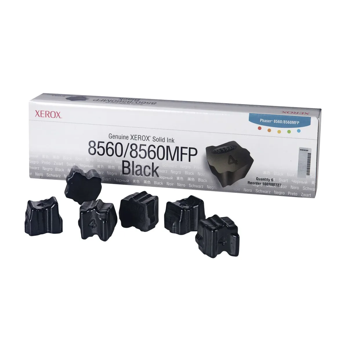 Solid Ink Xerox 108R00727 Black (6 ΤΕΜ)
