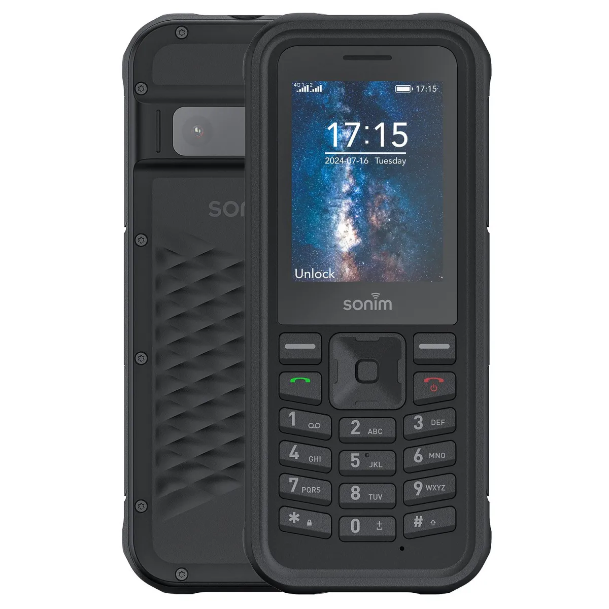 Sonim XP100 Κινητό Μαύρο
