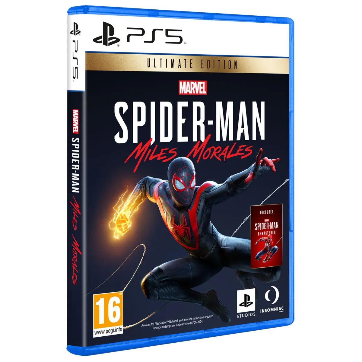 Sony Marvel's Spiderman : Miles Morales - Ultimate Edition Playstation 5