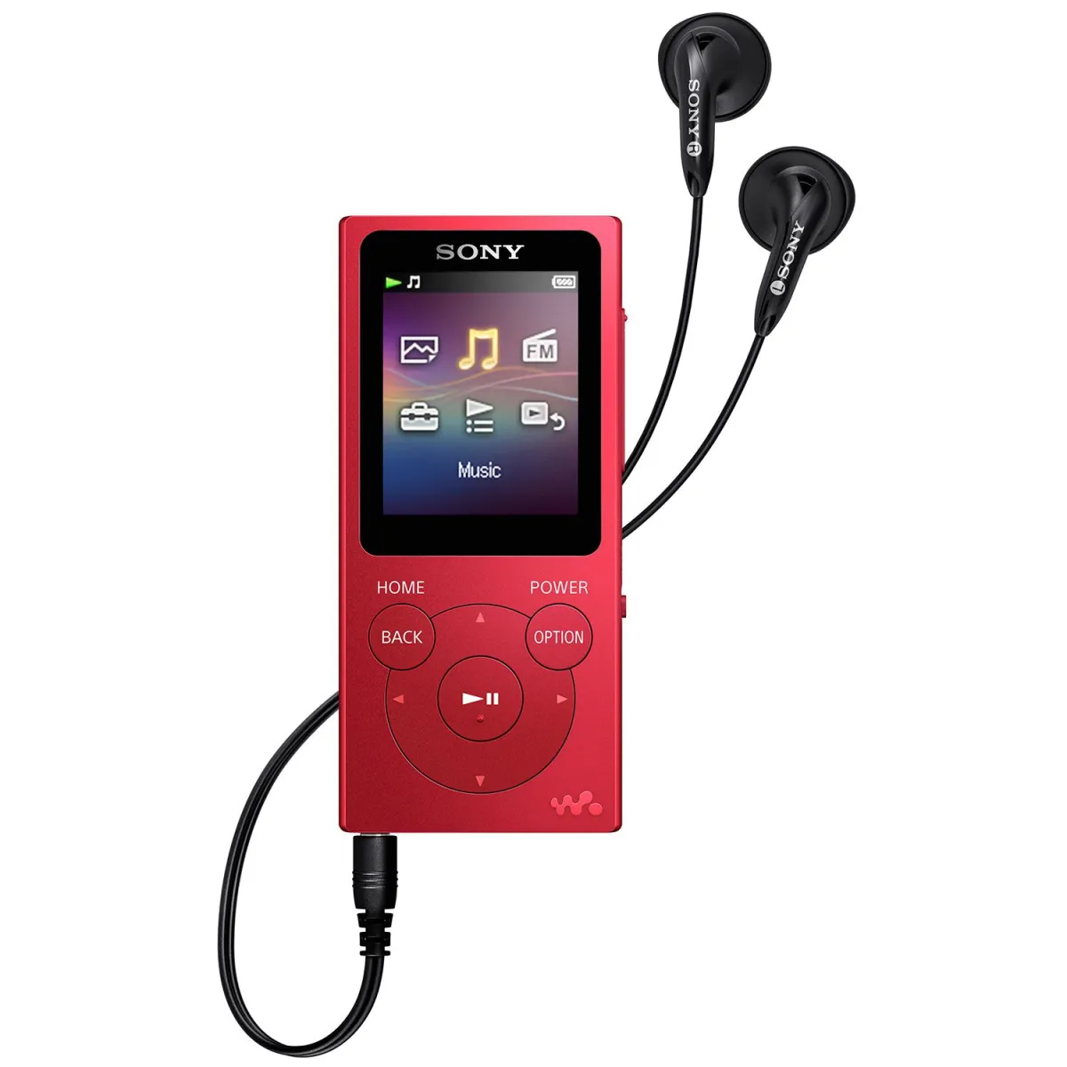Sony MP4 NWE394 8 GB Κόκκινο