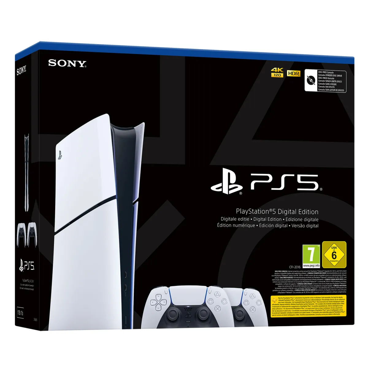 Sony PlayStation 5 Digital + DualSense Bundle