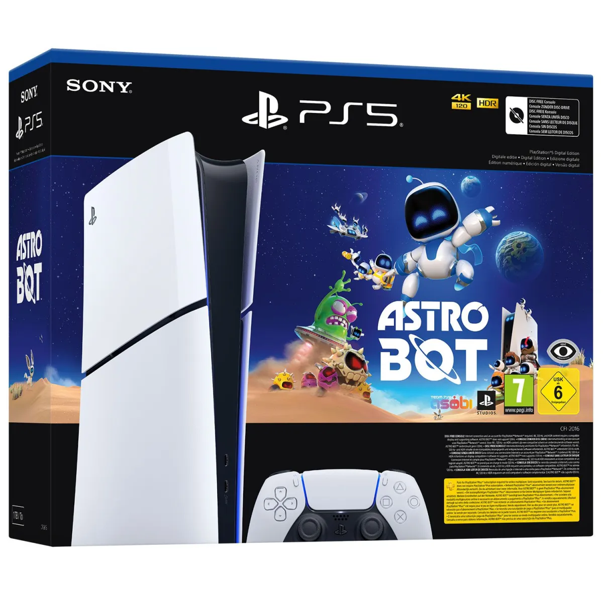 Sony PlayStation 5 Digital Edition Astro Bot Bundle