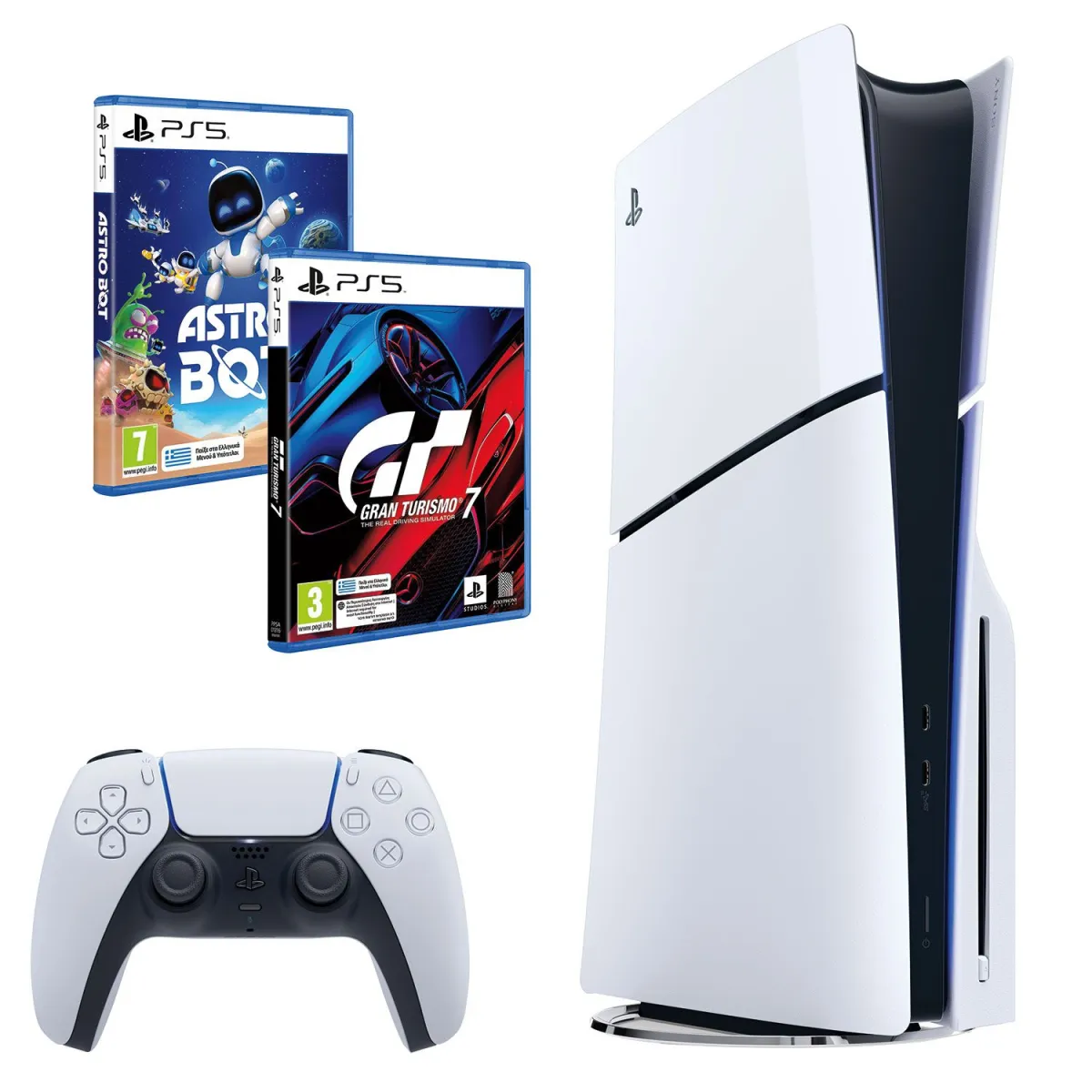 Sony PlayStation 5 + Gran Turismo 7 + Astrobot