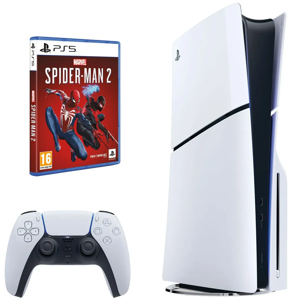 Sony PlayStation 5 Slim + Marvel's Spider-Man 2
