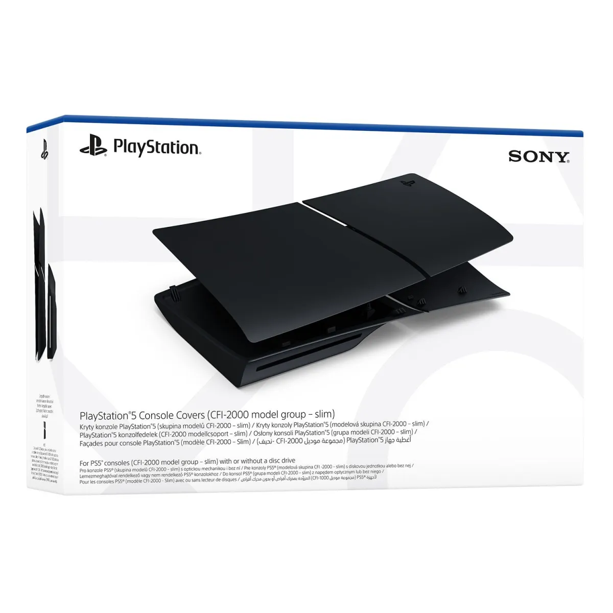 Sony PS5 Slim Cover Midnight Black