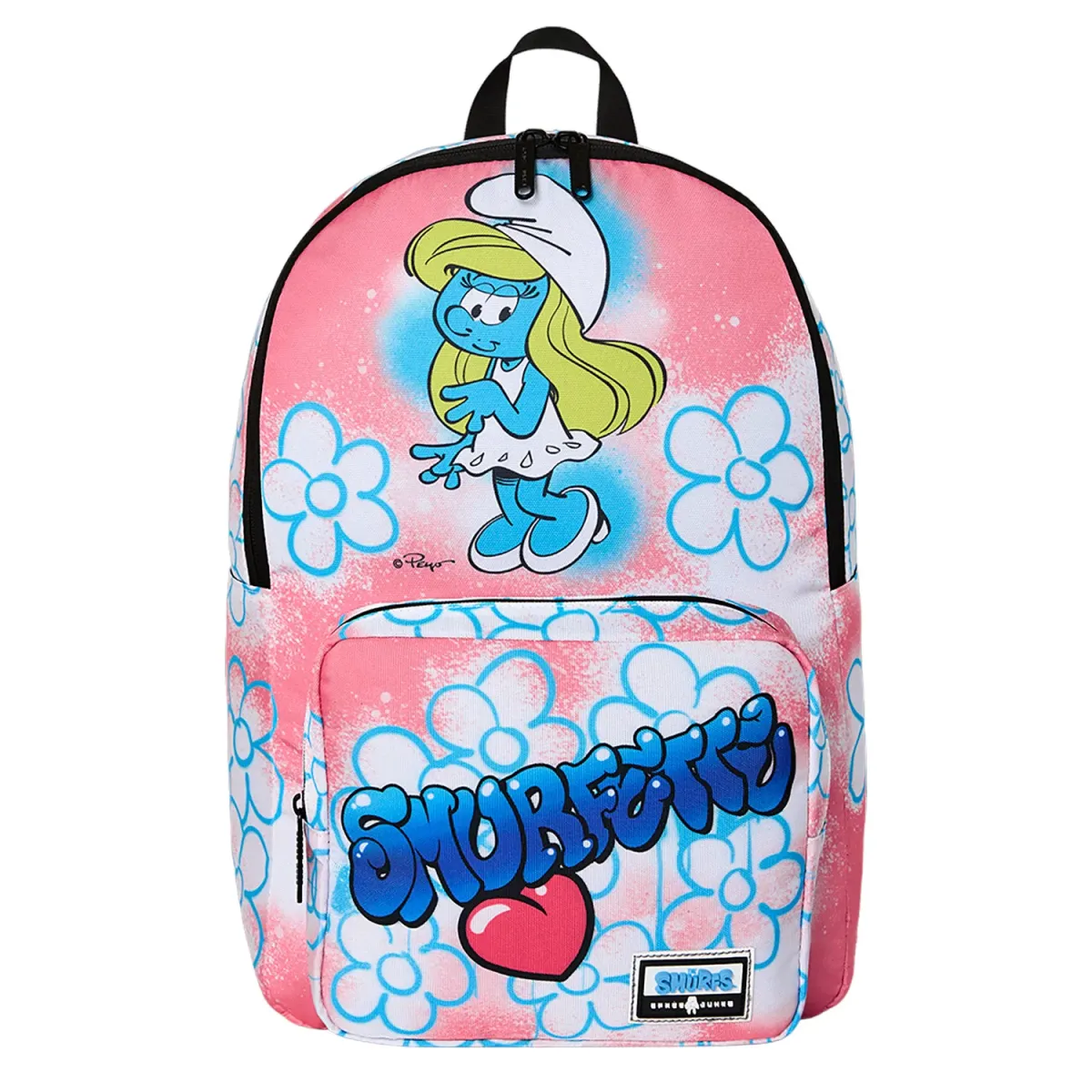 Space Junk Τσάντα Πλάτης Smurfette Graffiti Flowers