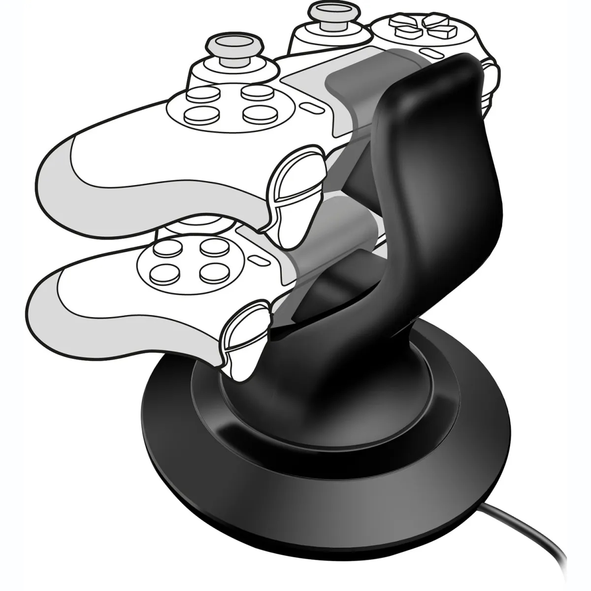 Speedlink Twindock Charging System Black Playstation 4