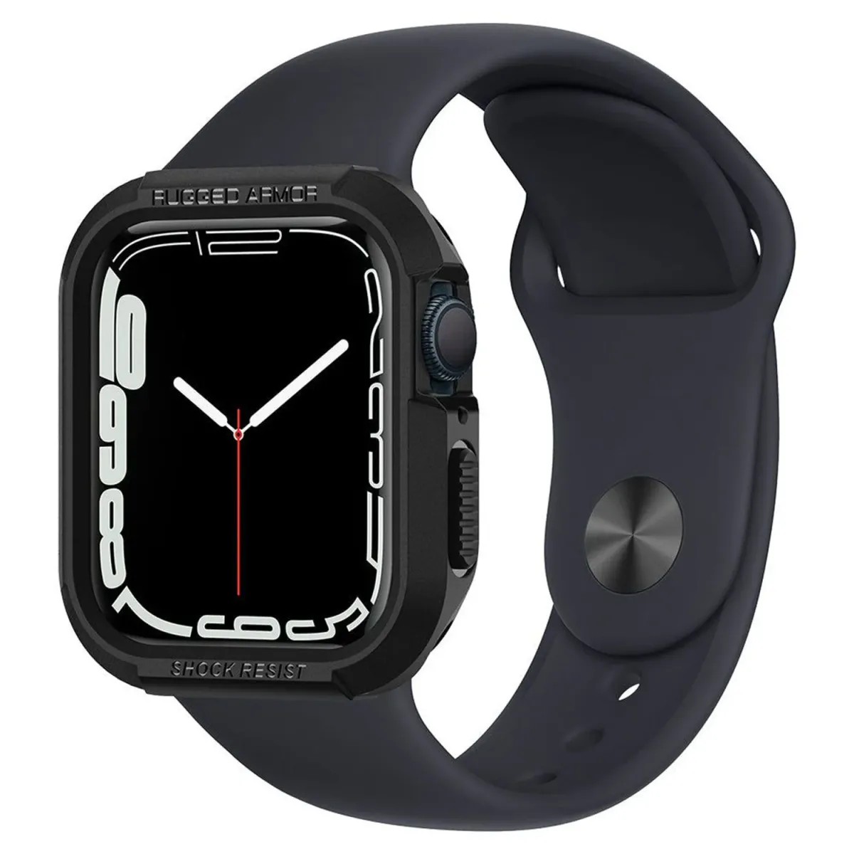 Spigen Rugged Armor Apple Watch 7/8/SE 40/41mm Black