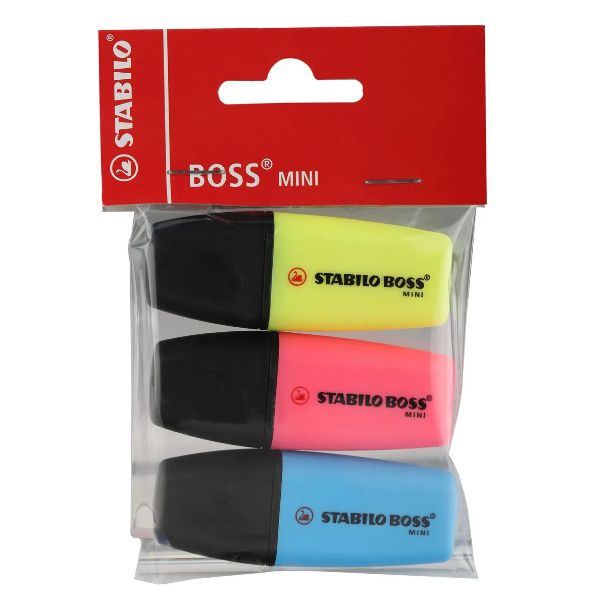 STABILO Μαρκαδόροι Υπογράμμισης Boss Mini 3τεμ.