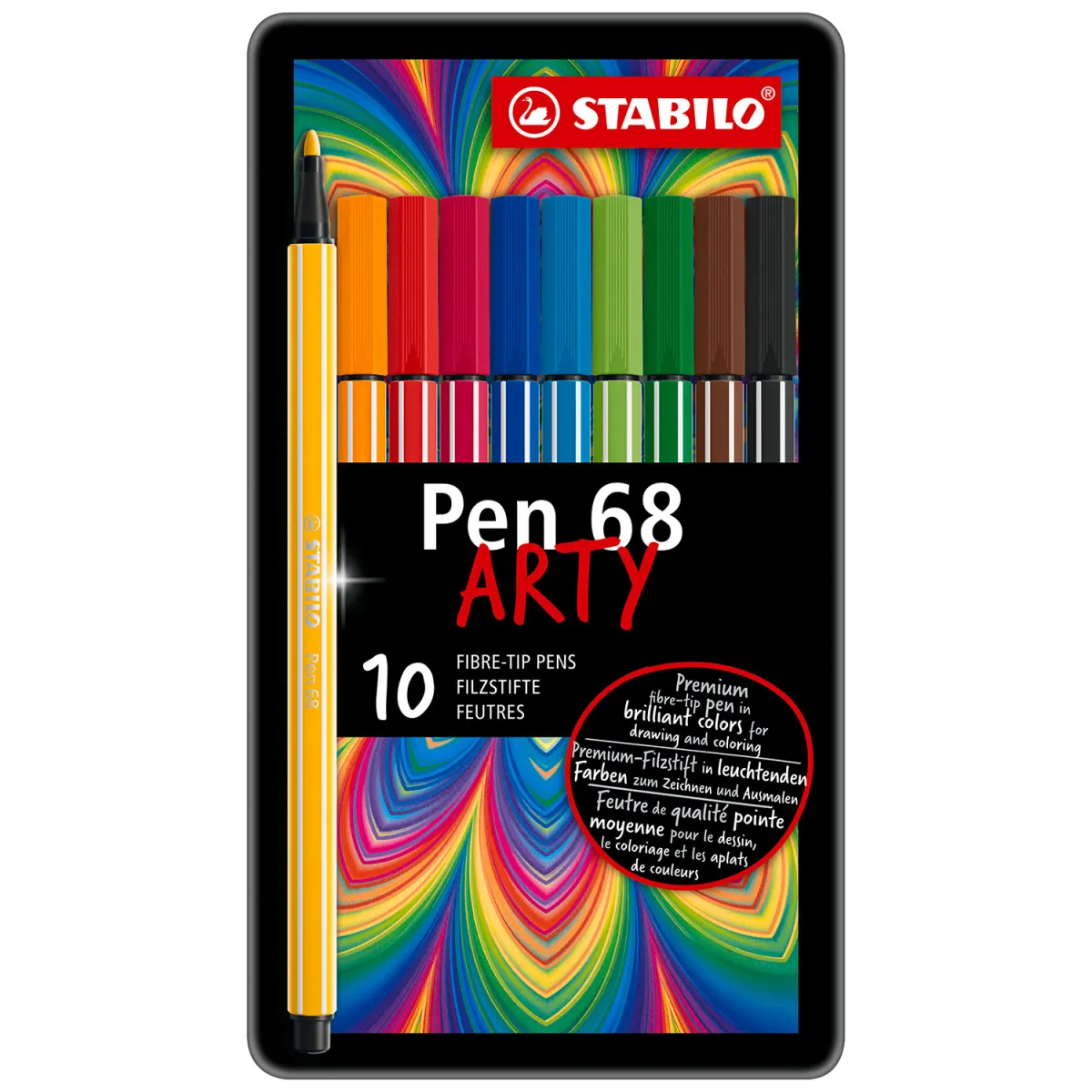 STABILO Μαρκαδόρος Ζωγραφικής Pen 68 10τεμ.