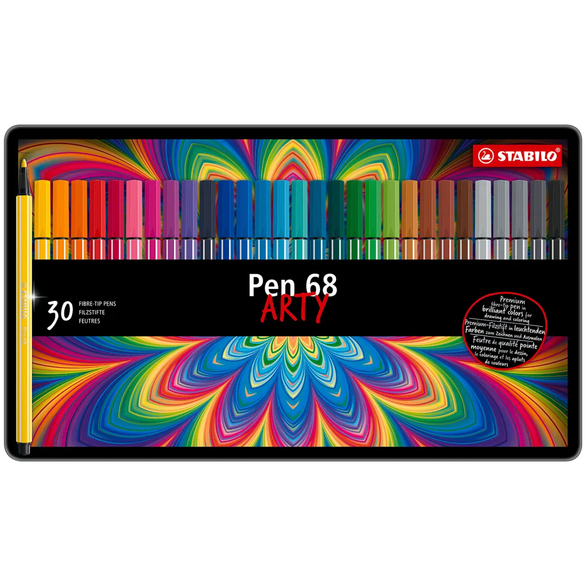 STABILO Μαρκαδόρος Ζωγραφικής Pen 68 30τεμ.
