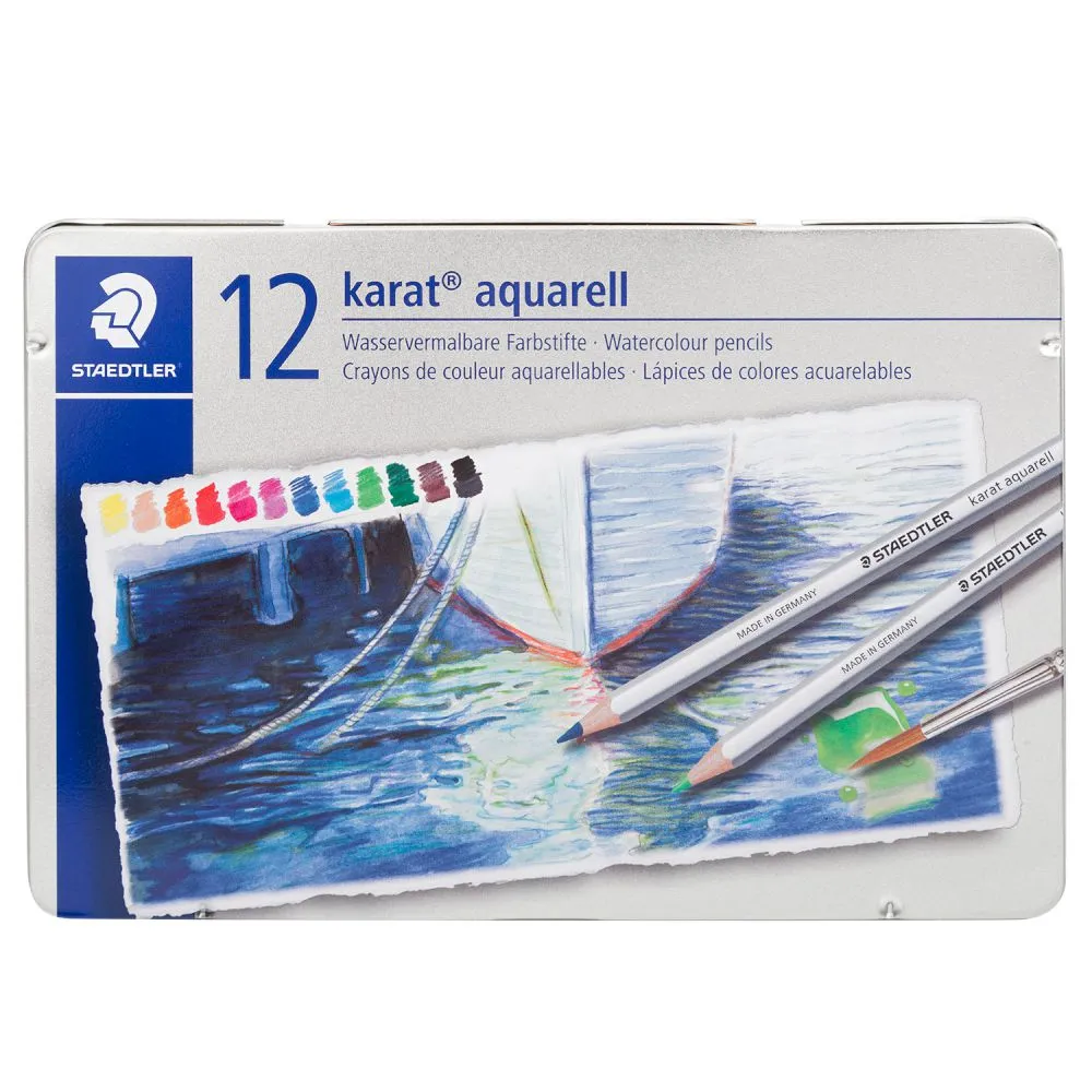 Staedtler Ξυλομπογιές Ακουαρέλας 12τεμ.