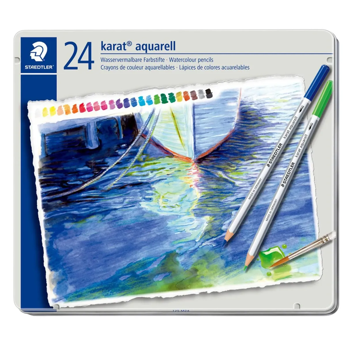 Staedtler Μολύβια Χρωματιστά Ακουαρέλας 24τεμ.