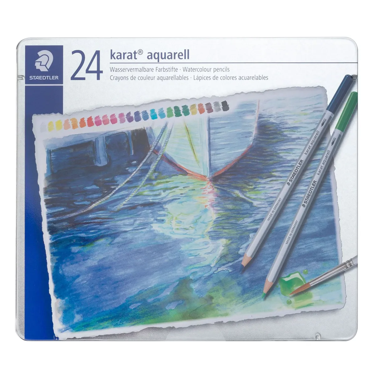 Staedtler Μολύβια Χρωματιστά Ακουαρέλας Σέτ 24