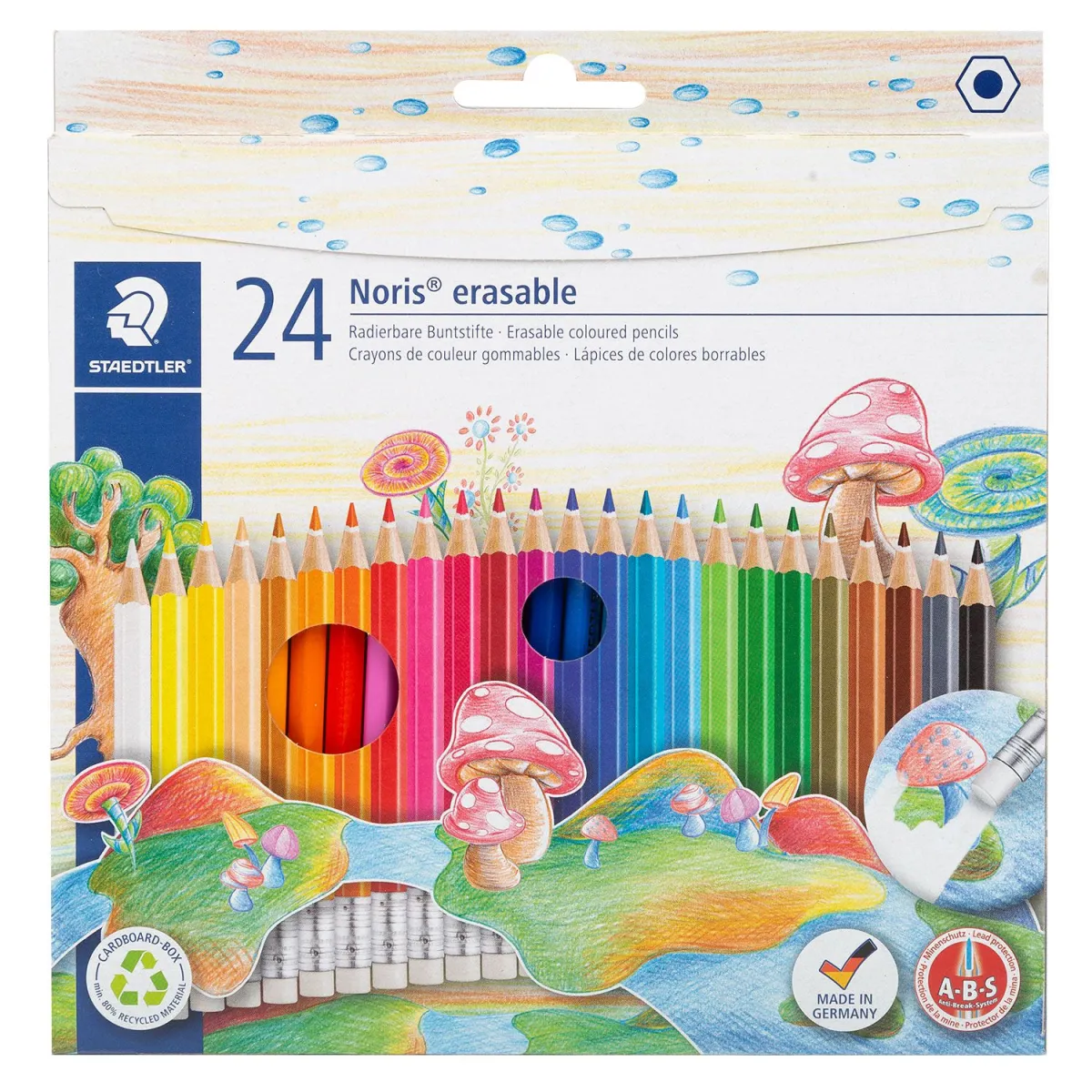 Staedtler Ξυλομπογιές Erasable 24τεμ.