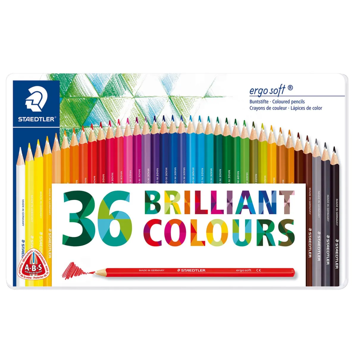 Staedtler Ξυλομπογιές Ergosoft 36τεμ.