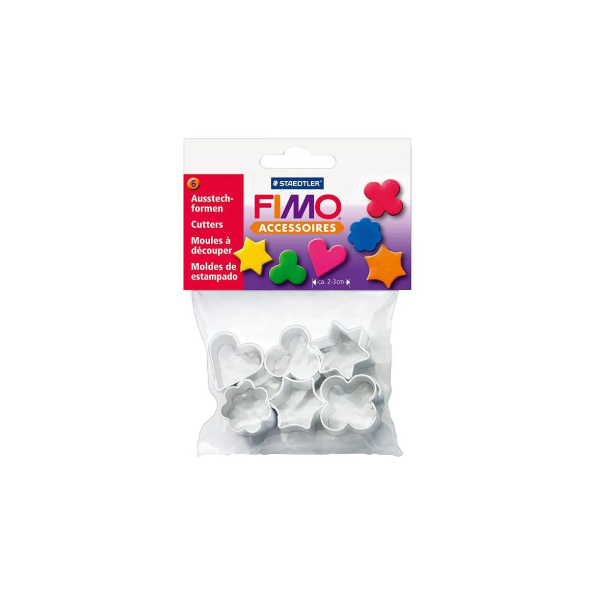 Staedtler Κουπ Πατ Fimo 6τεμ.