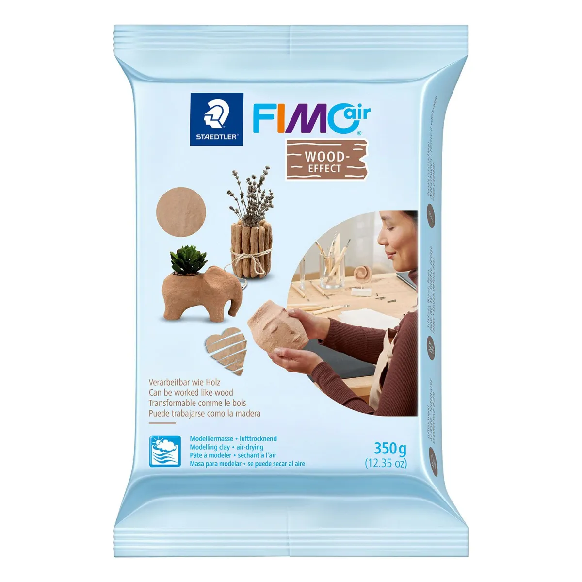Staedtler Πηλός Fimoair Wood  Effect 300gr