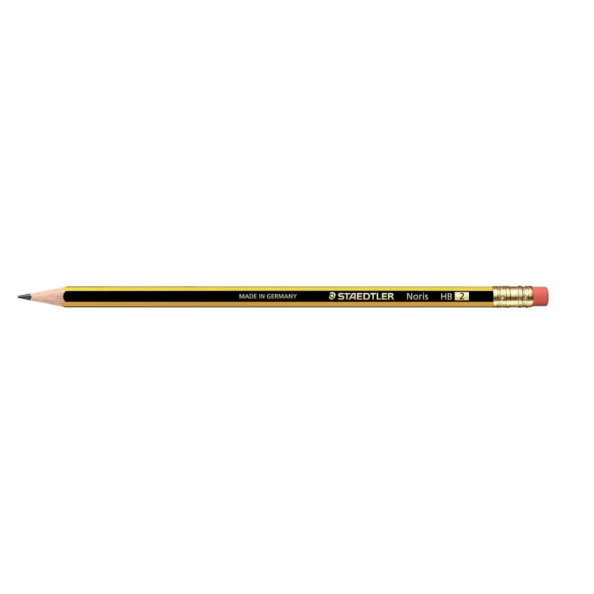 Staedtler Μολύβι Ξύλινο με Γόμα Noris 122 HB