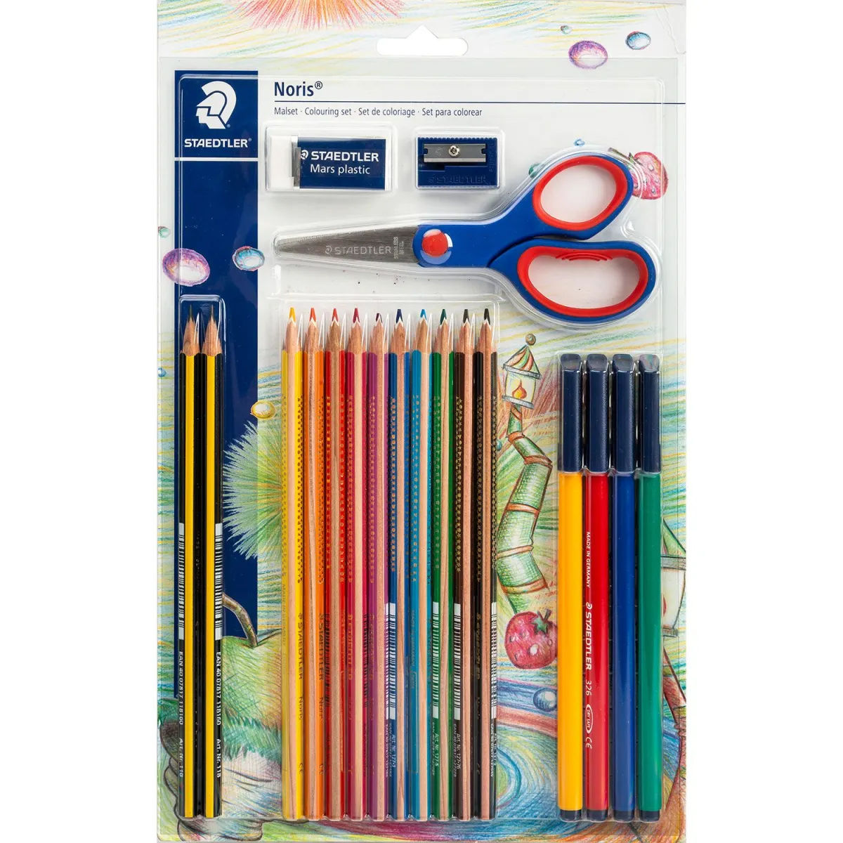 Staedtler Σετ Γραφικής Ύλης Noris 19τεμ.