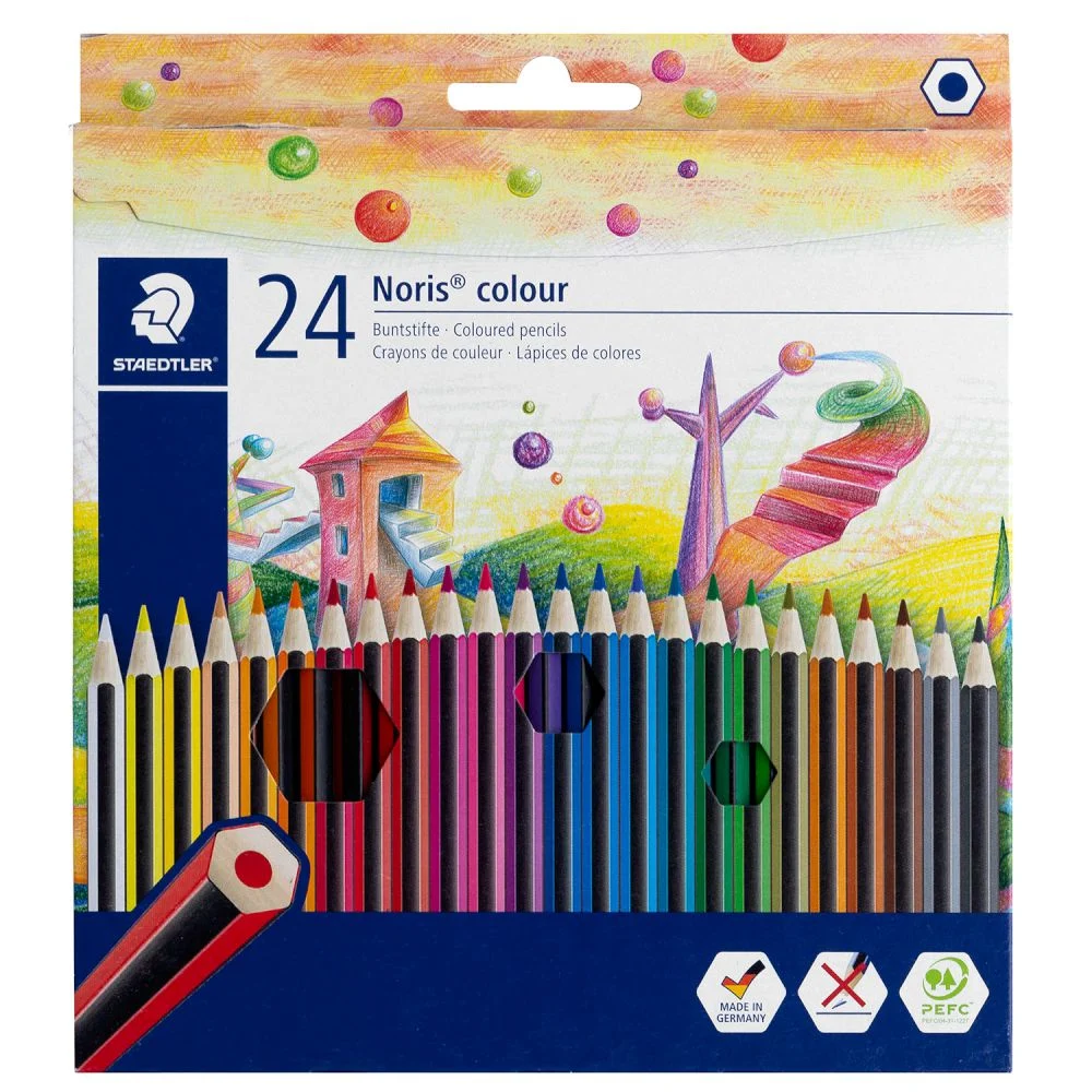 Staedtler Ξυλομπογιές Noris 24τεμ.