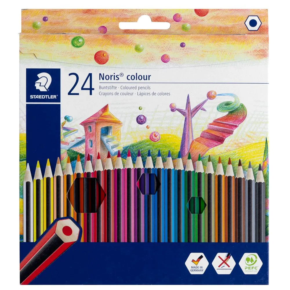 Staedtler Ξυλομπογιές Noris 24τεμ.