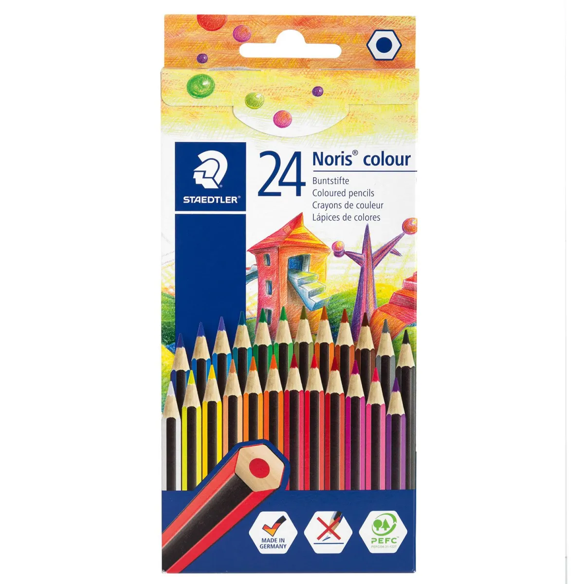 Staedtler Ξυλομπογιές Noris 24τεμ.