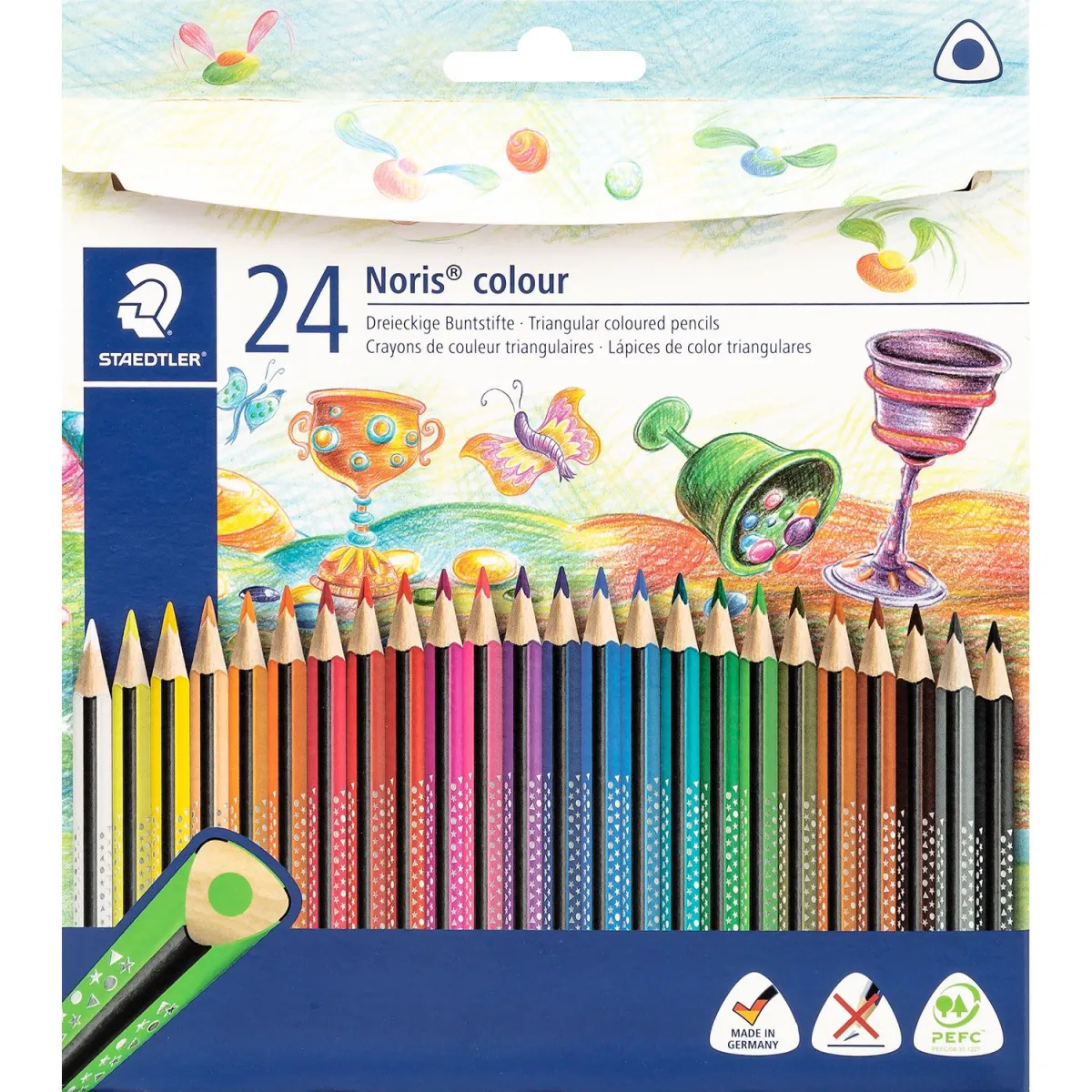 Staedtler Ξυλομπογιές Noris 24τεμ.