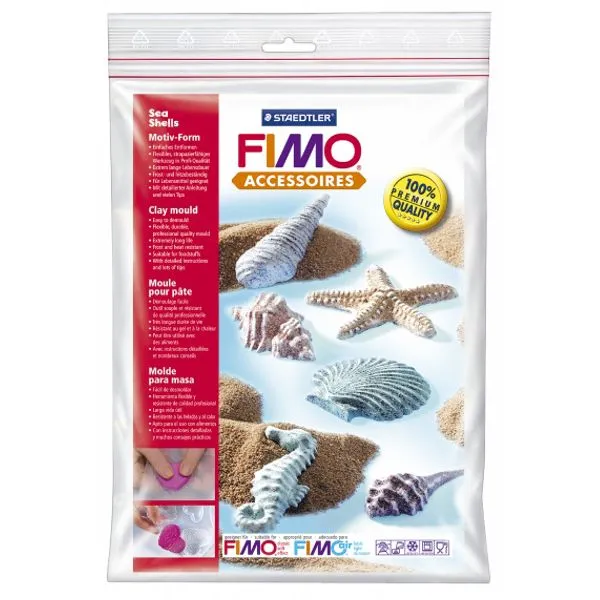 Staedtler Καλούπι "Sea Shells" Fimo 6τεμ.