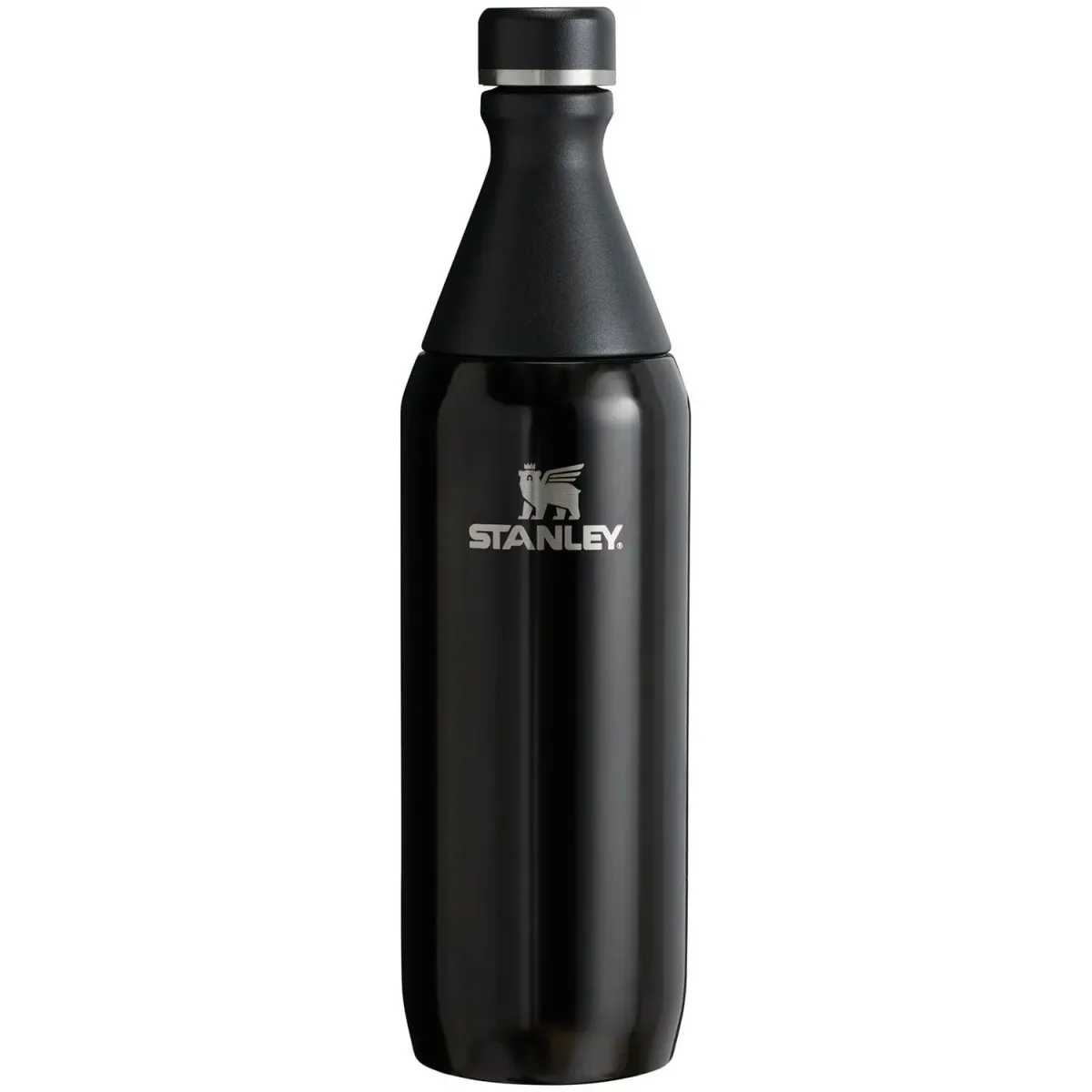 Stanley The All Day Slim Bottle 0.6L Black Gloss