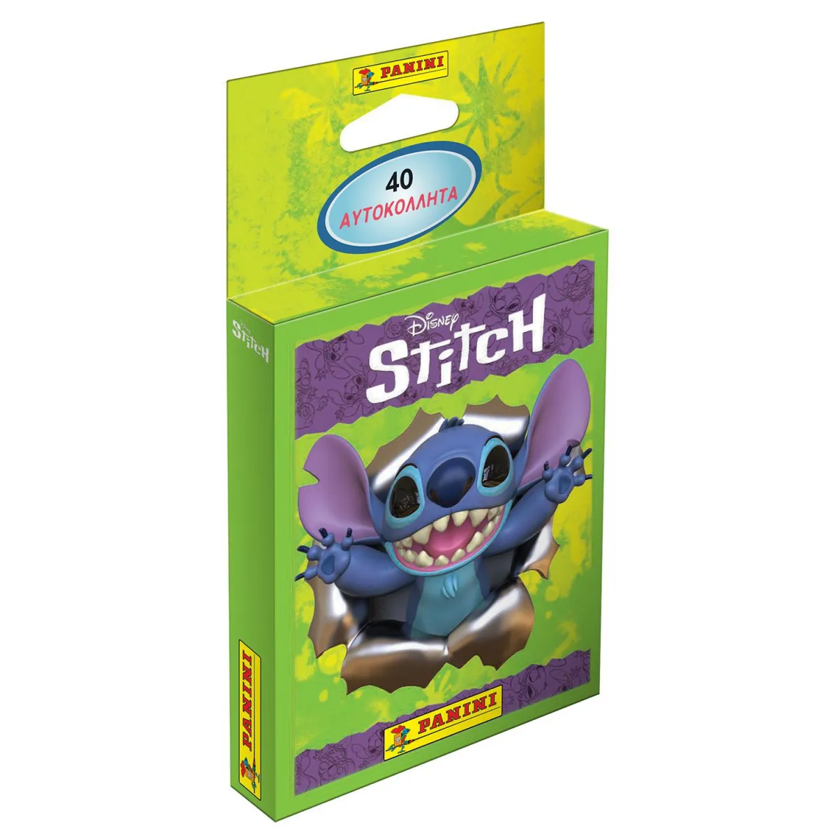 Stitch 2025 Αυτοκόλλητα Eco Blister Panini