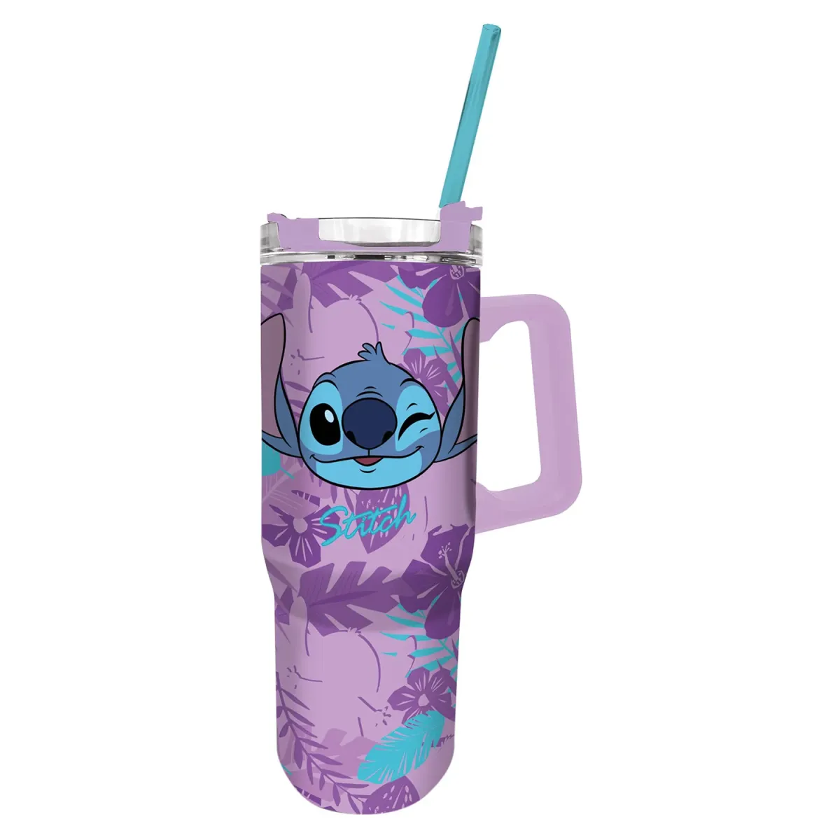 Stor Παγούρι με Καλαμάκι Stitch 1165ml